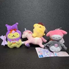 サンリオ ポムポムプリン クロミ マイメロ マスコット 4点セット