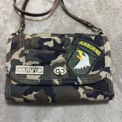 ARMY柄　ショルダーウォレット　リメイク