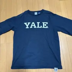 チャンピオン T1011 YALE ネイビー　ビックシルエット