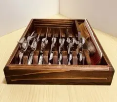 木製シザートレイ シザートレー シザースタンド ハサミ皿 Aタイプ