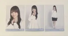 乃木坂46 生写真 田村真佑 ペプラムディテール 3種 コンプ