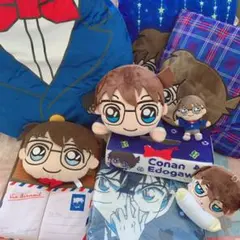 名探偵コナン 江戸川コナングッズまとめ ぬいぐるみ