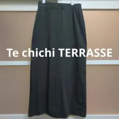 テチチテラス techichi ロングスカート チャコール グレー スカート