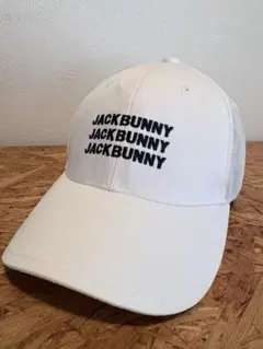 ジャックバニー　メッシュキャップ　白　ホワイトのサムネイル