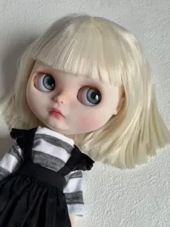 カスタムアイシードール✴︎White blond ボブ