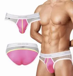 GX3 GLOSS NEON メッシュ ブリーフパンツ Lサイズ