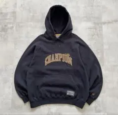 US規格　champion チャンピオン　パーカー　ヘビーウェイト　カレッジ紺