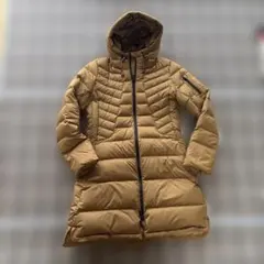 FILA GOLF ロングダウン　ベンチコート　ブラウン　L