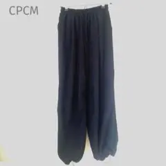 ＣＰＣＭ シーピーシーエム　ブラックカジュアル　パンツウエスト紐　M ダンス