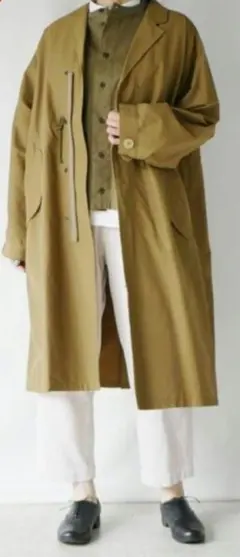 【未使用品】グランマママドーター　撥水ステンカラーコート◾️再値下げ◾️ grand-gj2333291_z.jpg