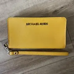 マイケルコース　スマホ＆カード＆小銭ケース