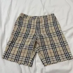 BURBERRY 子供服 半ズボン 110cm チェック柄