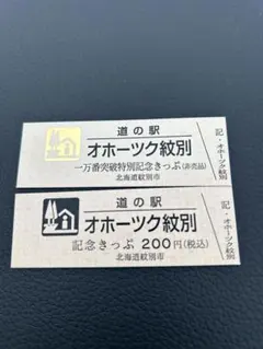 北海道　道の駅花ロードえにわ 1周年特別記念きっぷ　非売品　未開封品 2026年最新】道の駅 記念きっぷ 北海道の人気アイテム - メルカリ