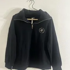 お値下げ‼️しまむら ネイビー トレーナー ハーフジップスウェット LLサイズ