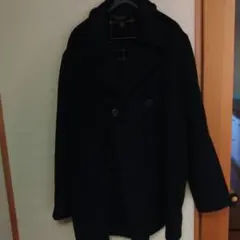 Brooks Brothers ウールピーコート XL ネイビーのサムネイル
