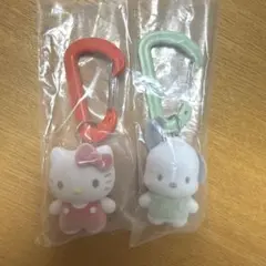 サンリオ カラフルカラビナマスコットチャーム ハローキティ ポチャッコ