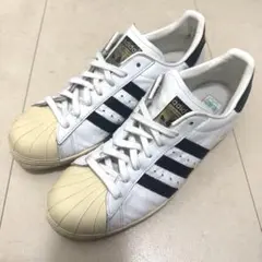 【洗浄済】adidas Superstar ホワイト/ブラック