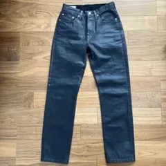 LEVI'S ブラック デニム　501 ワックスコーティング　26 リーバイス