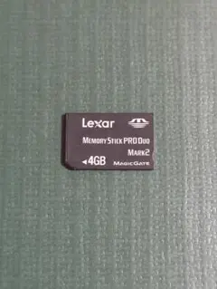 メモリースティックデュオ　 4GB Lexar