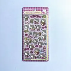 ボンボンドロップシール　キティ　ピンク