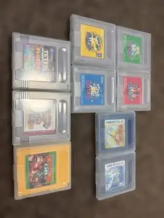 GBソフト 8本セット (ポケモン、テトリス、DK他)