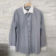 美品　LCS MUES ストライプシャツ 長袖