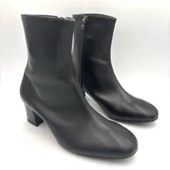✨美品✨ RAKUNA ラクナ 整体ブーツ【L】24cm ブラック サイドジップのサムネイル