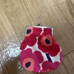 【美品】marimekko がま口 コインケース