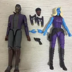 ガモーラ&スター・ロード　マーベルレジェンド マーベルレジェンド スターロード ガーディアンズ・オブ