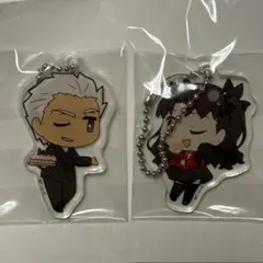 アーチャー＆遠坂凛 缶バッジ Fate/stay night エミヤ - メルカリ