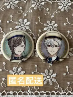にじさんじ 缶バッジビスケット ChroNoiR 叶 葛葉 2種