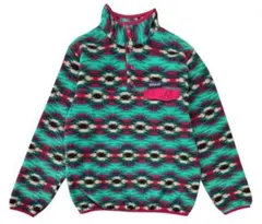 15aw パタゴニア シンチラ スナップT 総柄 WOMEN'S S