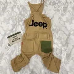 美品　Jeep オーバーオール　カー犬服　サイズ3のサムネイル