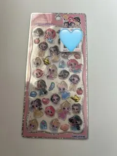 プチドロップステッカー　ディズニー　プリンセス