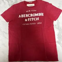 Abercrombie & Fitch レッド Tシャツ L アバクロ