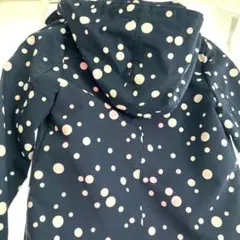 GAP 水玉模様 アウター ネイビー