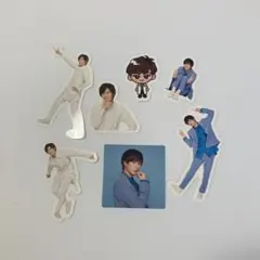 SnowMan 阿部亮平　フレークシール　ステッカー　すのチル　デタカ