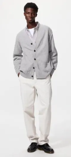 ★新品★【UNIQLO】ストレートチノ リラックスフィット 76 Natural