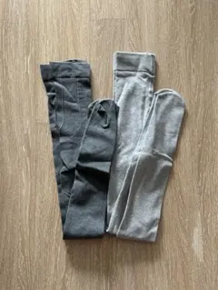 Laisve 着圧タイツ グレー系2色セット