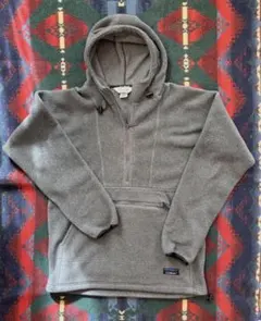 L.L.Bean フリース アノラック ジャケット　グレー