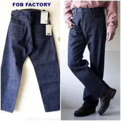 FOB FACTORY デニムトラウザー L 日本製 ワークパンツ F0384 - メルカリ