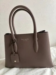 kate spade ブラウン　レザー ハンドバッグ