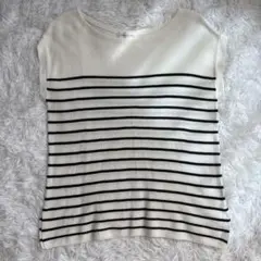 オペークドットクリップ　ボーダーサマーニット　40 OPAQUE.CLIPのサムネイル