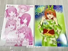 五等分の花嫁∽ クリアポスターコレクション２　四葉