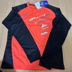 【新品未使用品】asics バレーボール 長袖ドライ　ウェアOサイズ