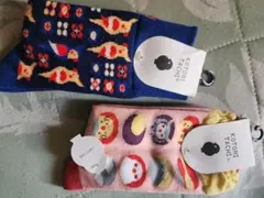 新品未使用★KOTORI TACHI オカメインコ★鳥デザイン ソックス★2枚