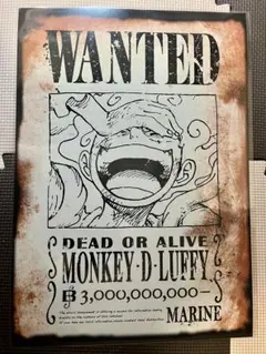 30億ルフィWANTED 新四皇手配書コンプリートセット - メルカリ