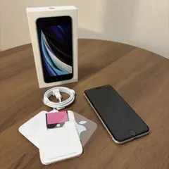 【ジャンク 付属品未使用】iPhoneSE 第2世代 ホワイト 128GB