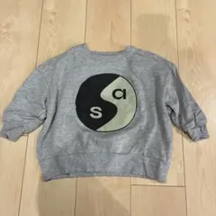 セモンアパートメント プリントスウェット100【グレー】