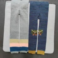 キッズレギンス 95サイズ 2枚組